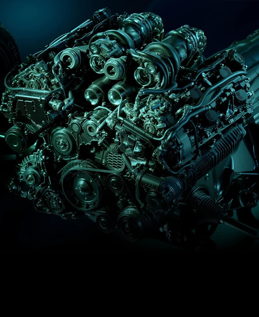 Aston Martin DBX – động cơ V8