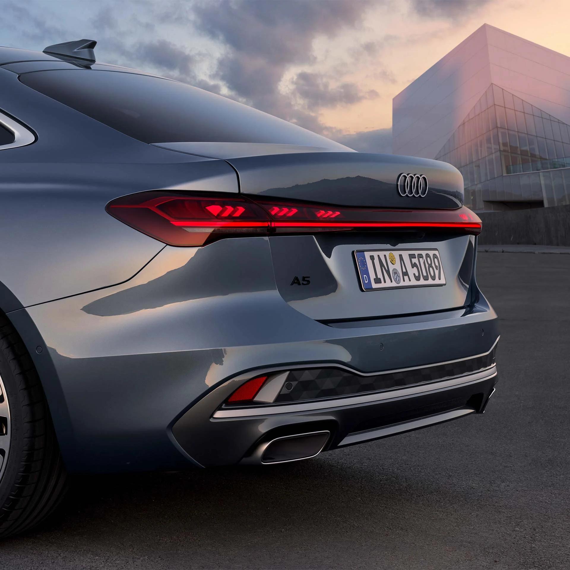 Audi A5 – chi tiết đuôi