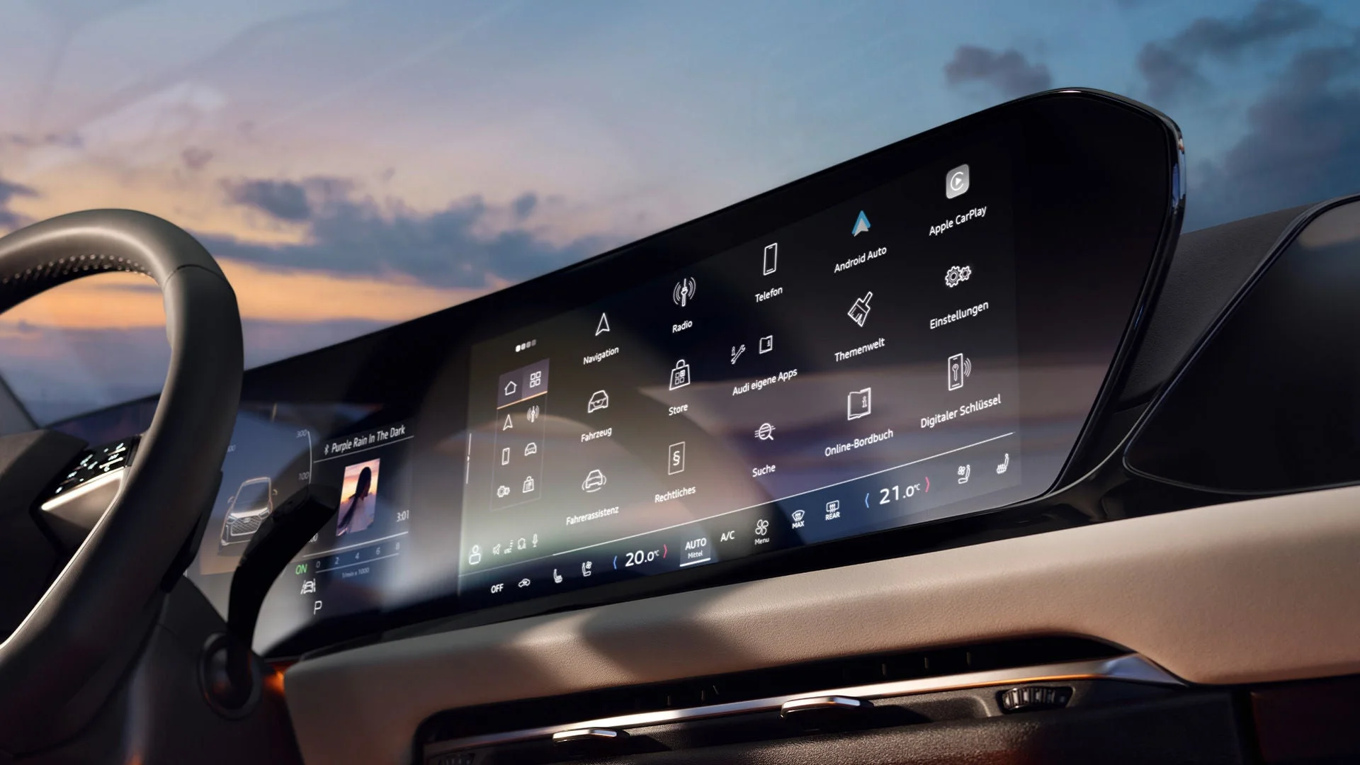 Audi A5 – màn hình