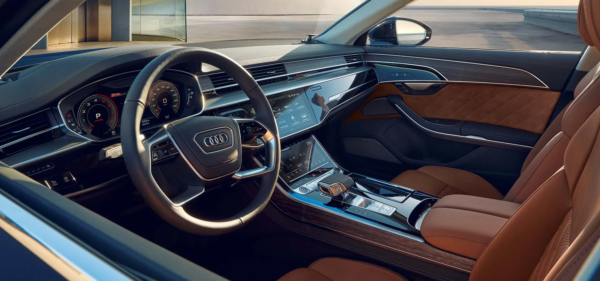 Audi A8 L – khoang lái