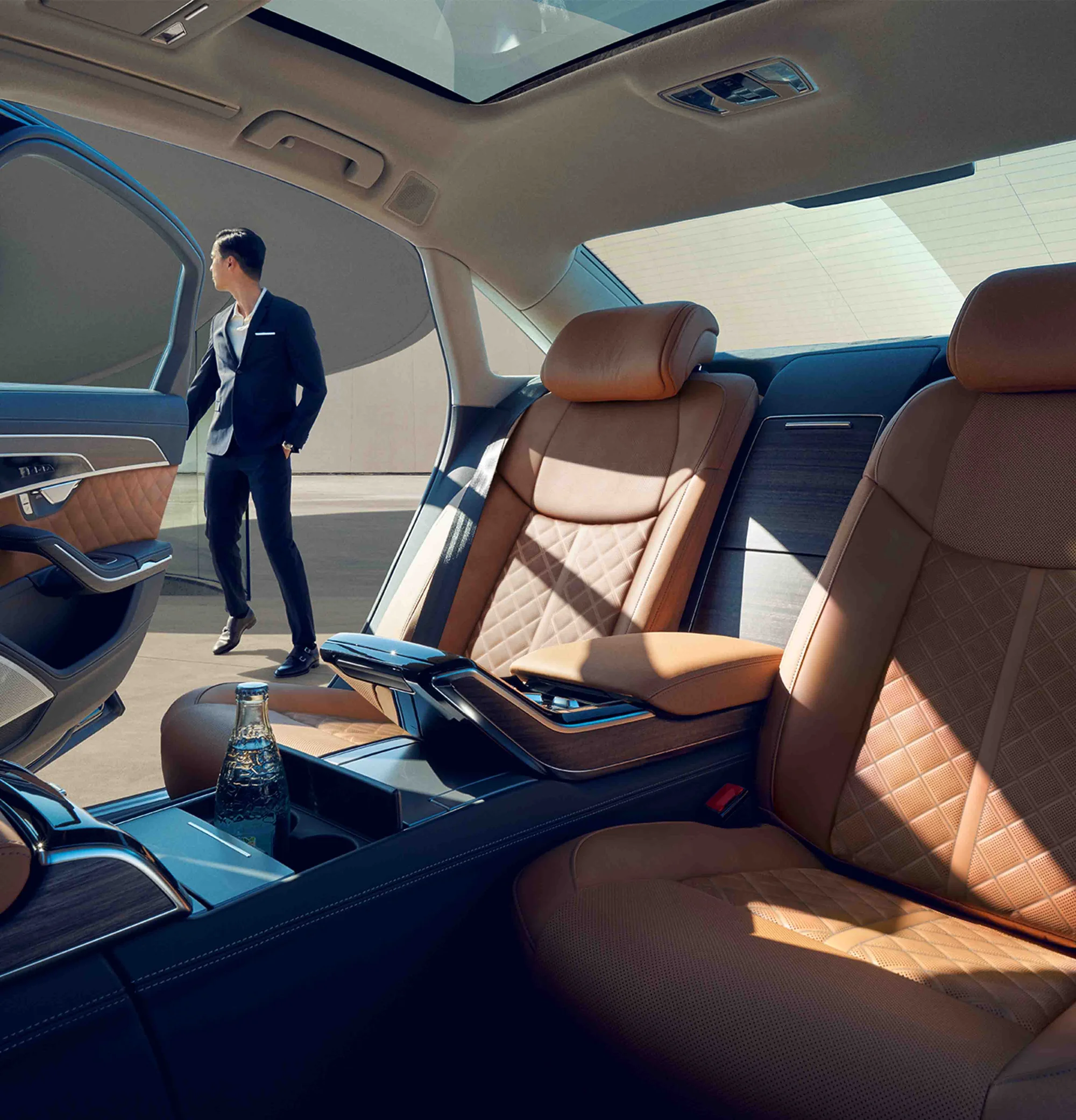 Audi A8 L – hàng ghế sau