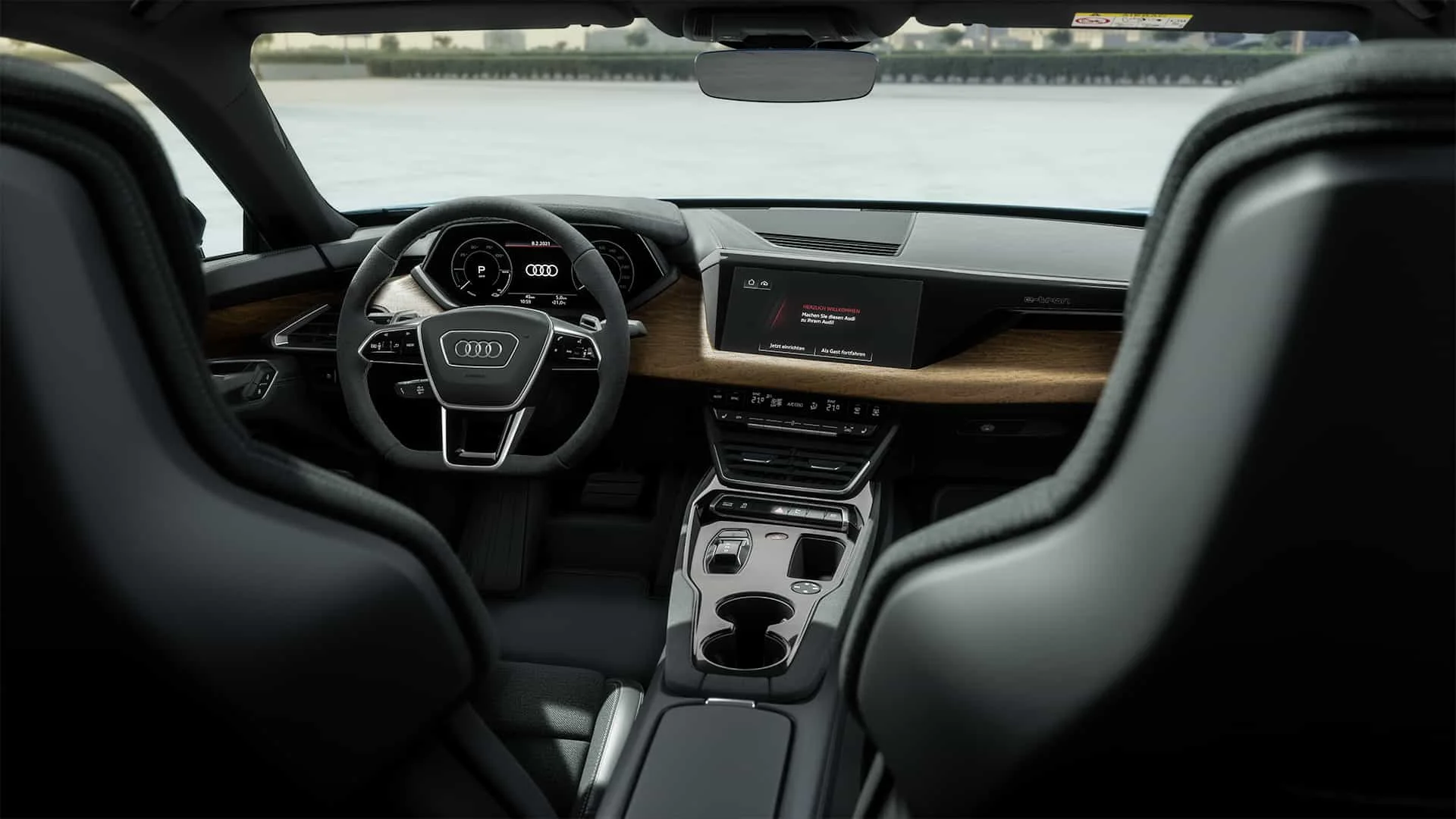 Audi e-tron GT – khoang lái
