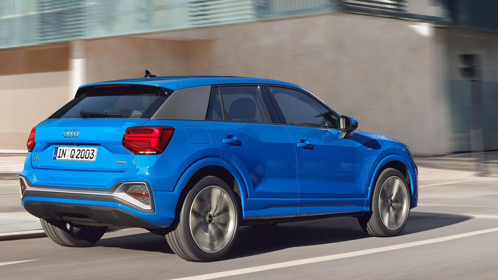 Audi Q2 – đuôi xe