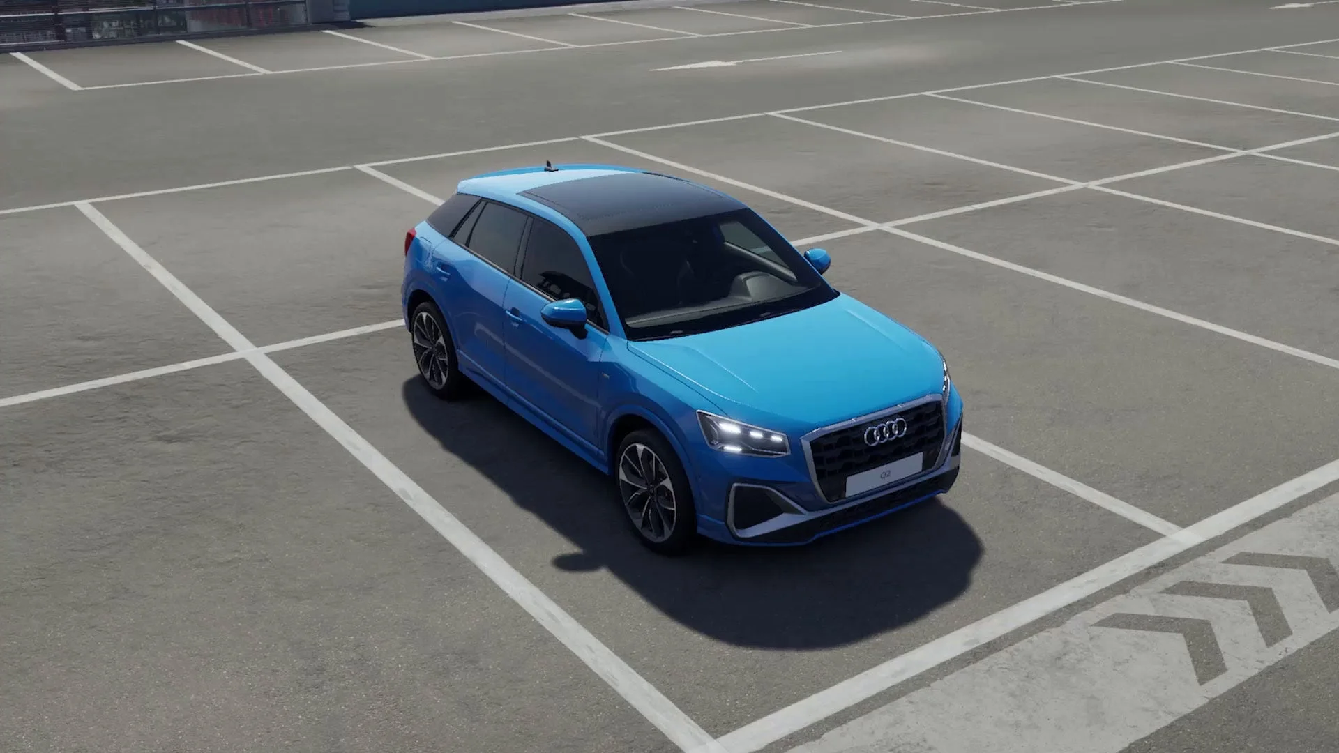 Audi Q2 – nhìn từ trên cao