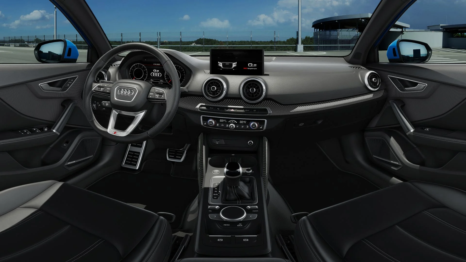 Audi Q2 – khoang lái