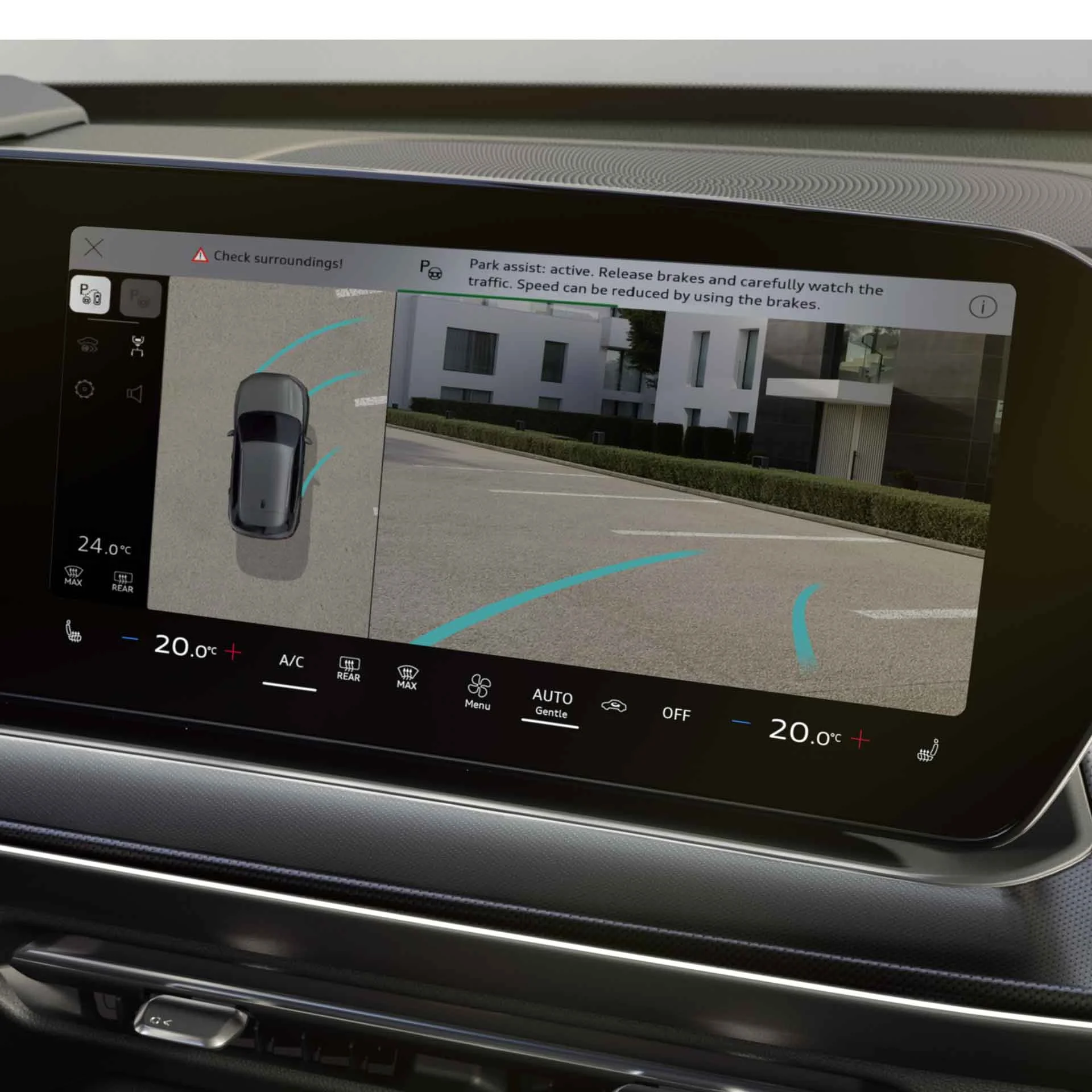 Audi Q3 – màn hình camera