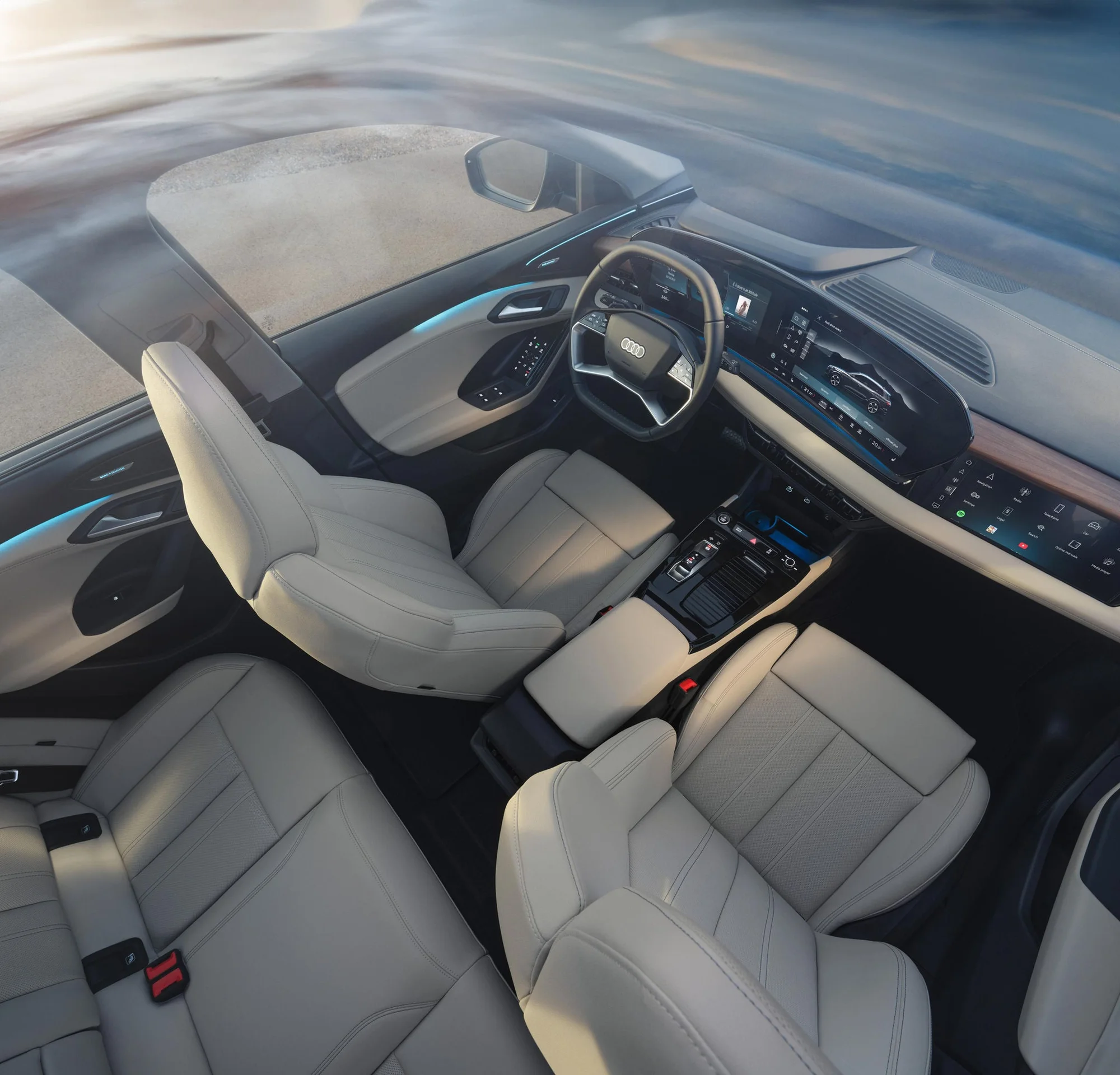 Audi Q6 e-tron – nội thất