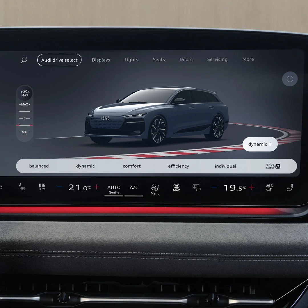 Audi S6 Sportback e-tron – màn hình