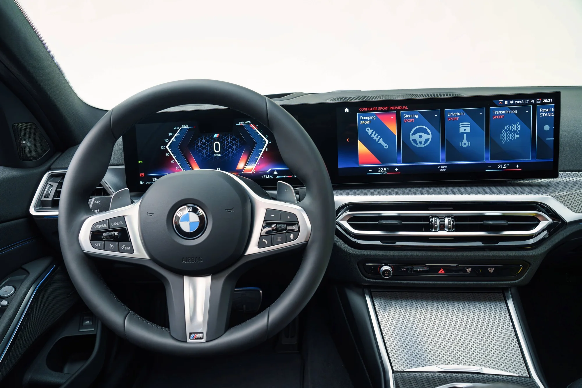BMW 3 Series – khoang lái