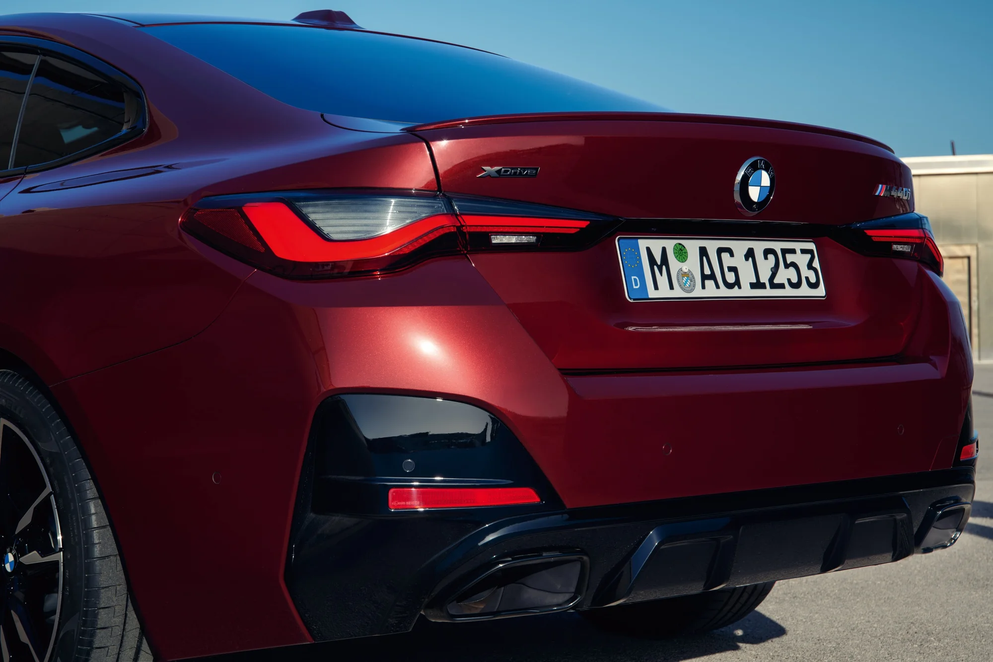BMW 4 Series – cụm đèn hậu