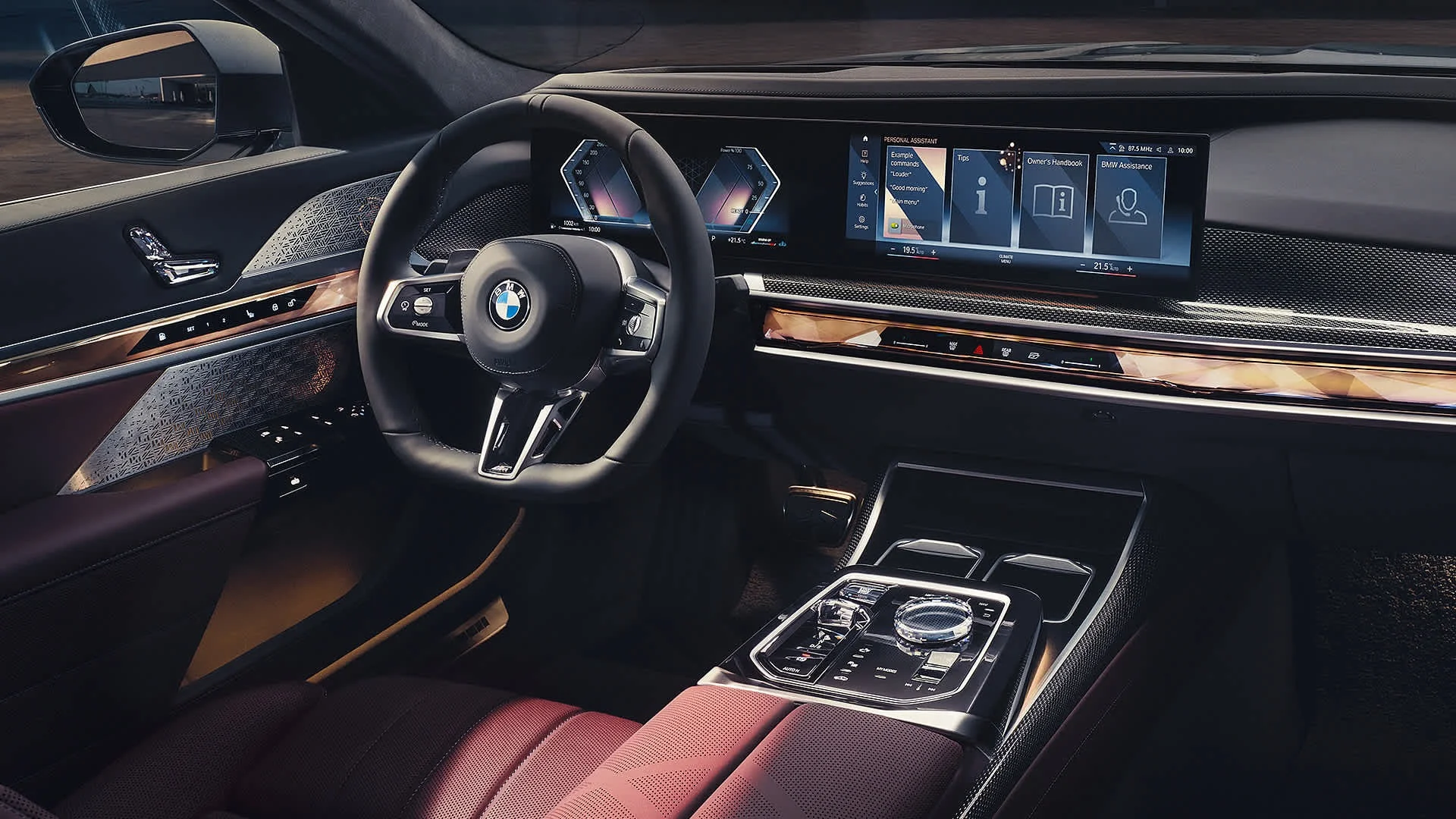 BMW 7 Series – khoang lái