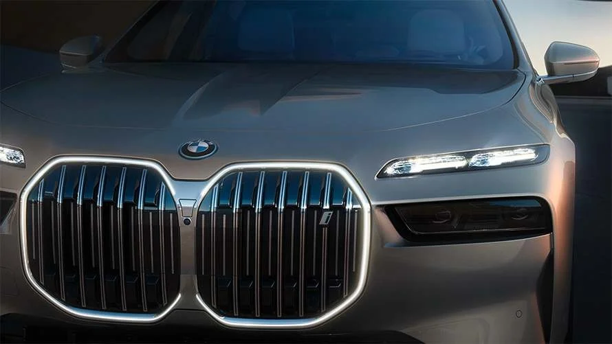BMW i7 – lưới tản nhiệt