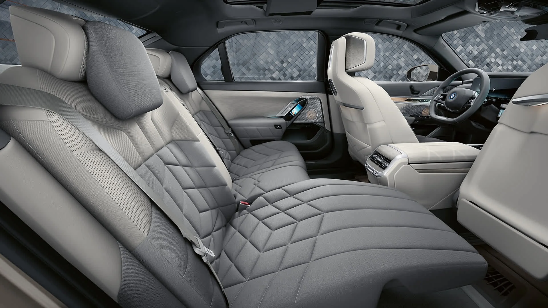 BMW i7 – hàng ghế sau
