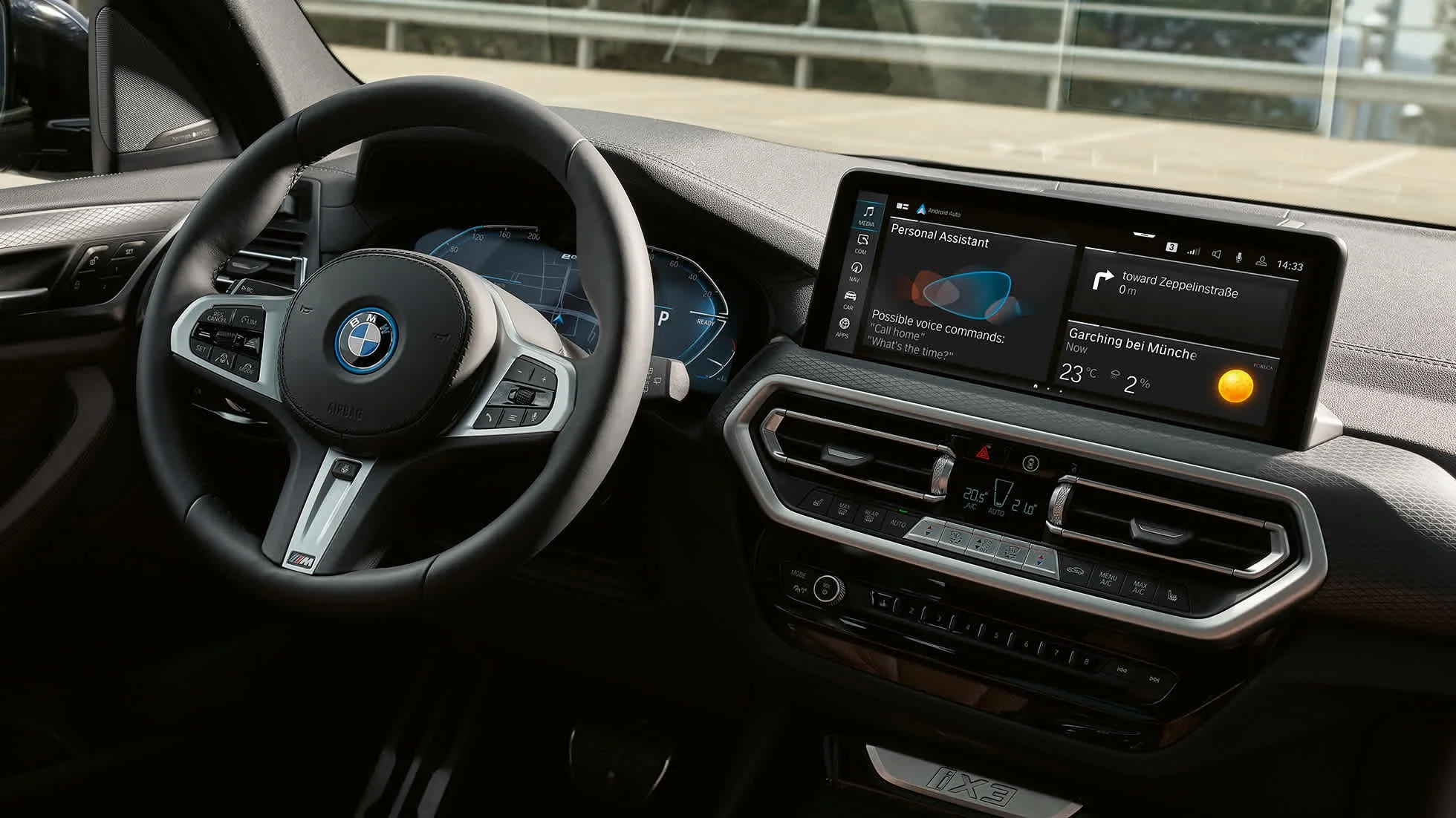 BMW iX3 – khoang lái