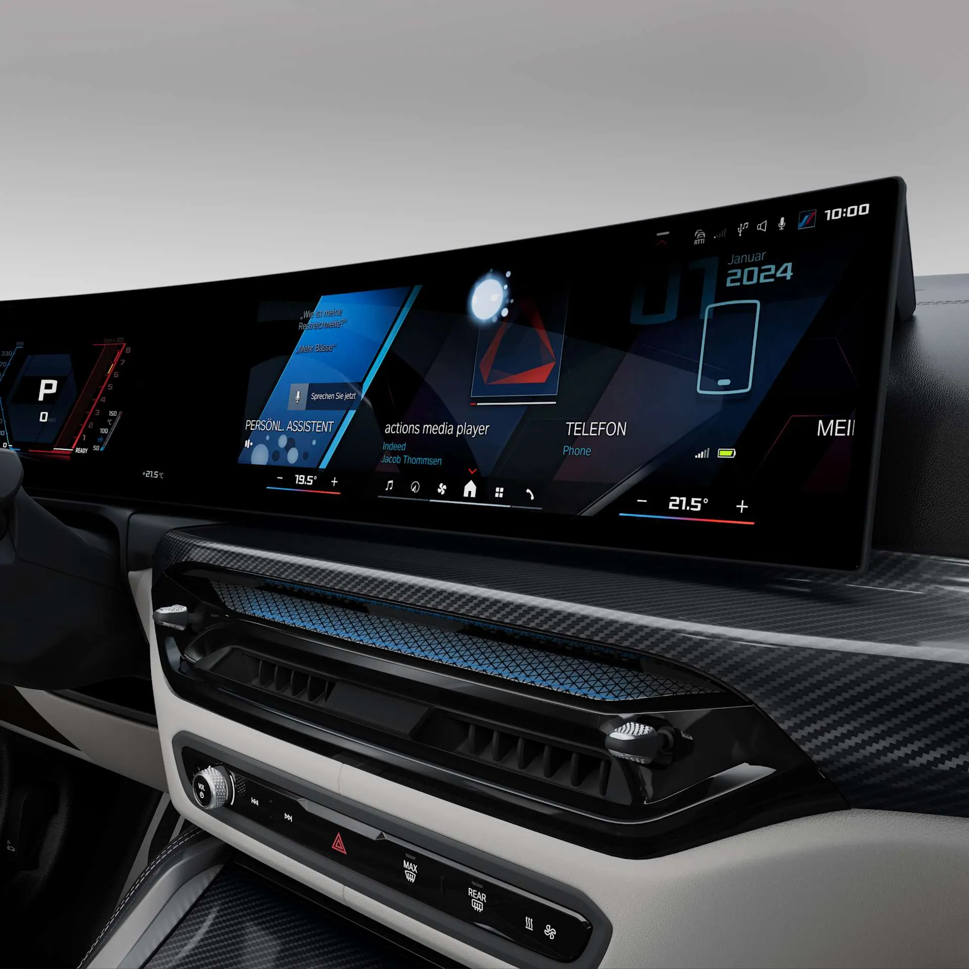 BMW M3 Touring – màn hình giải trí