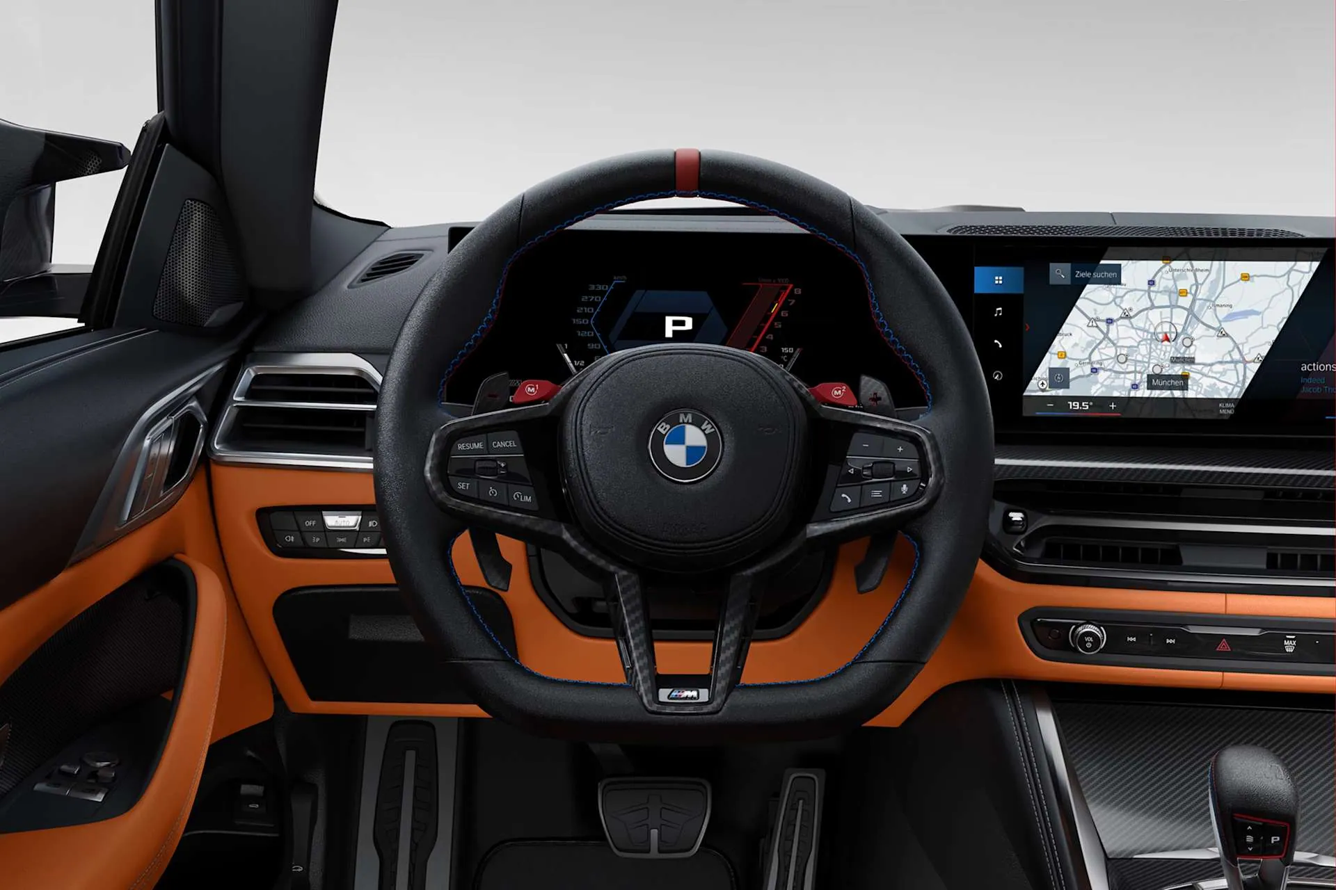 BMW M4 – khoang lái