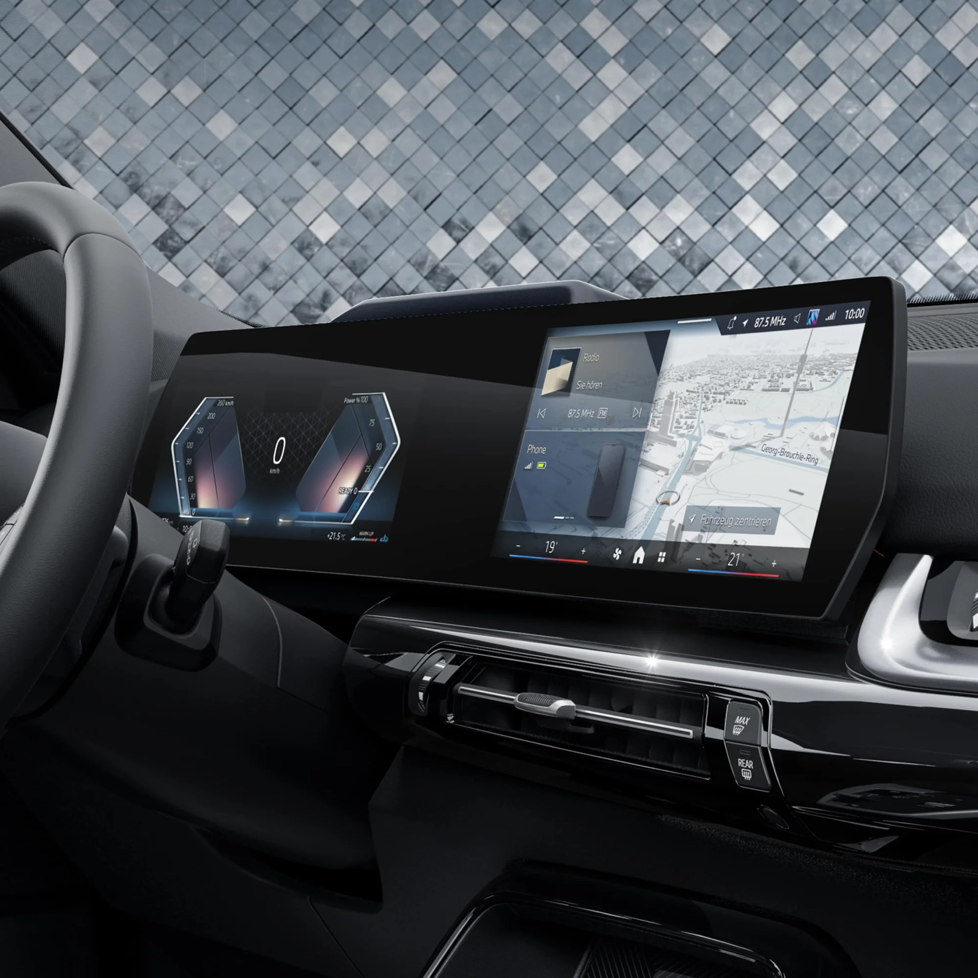BMW X1 – màn hình cong