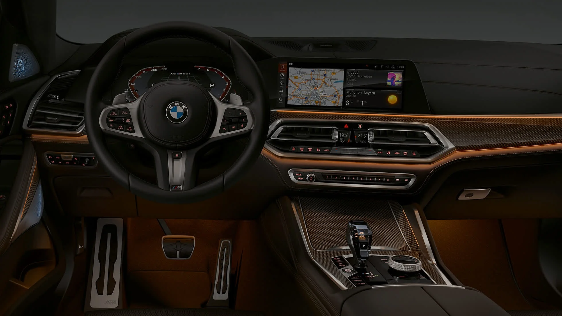 BMW X6 – bảng táp-lô
