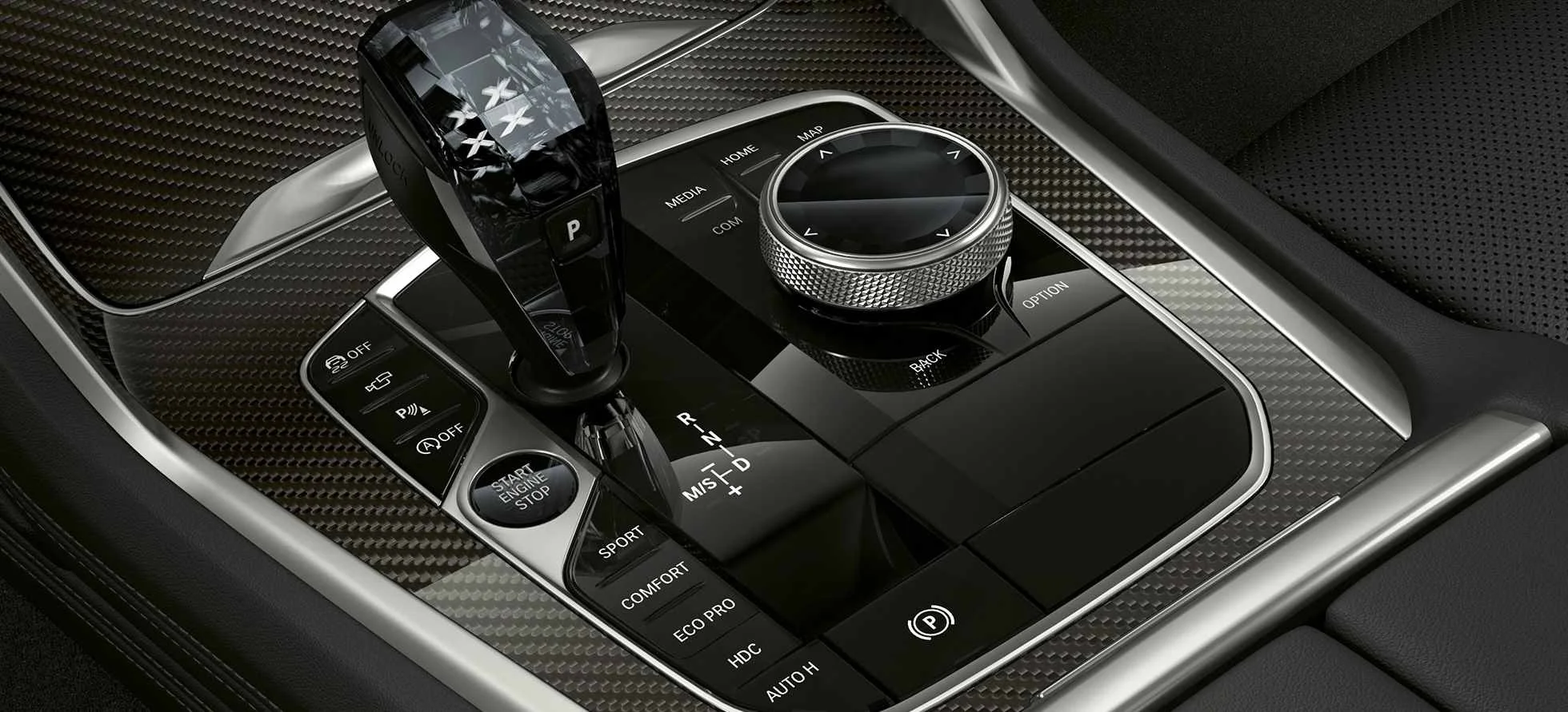 BMW X6 – cần số