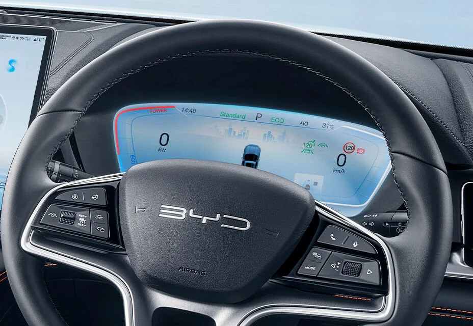 BYD Sealion 6 – đồng hồ kỹ thuật số
