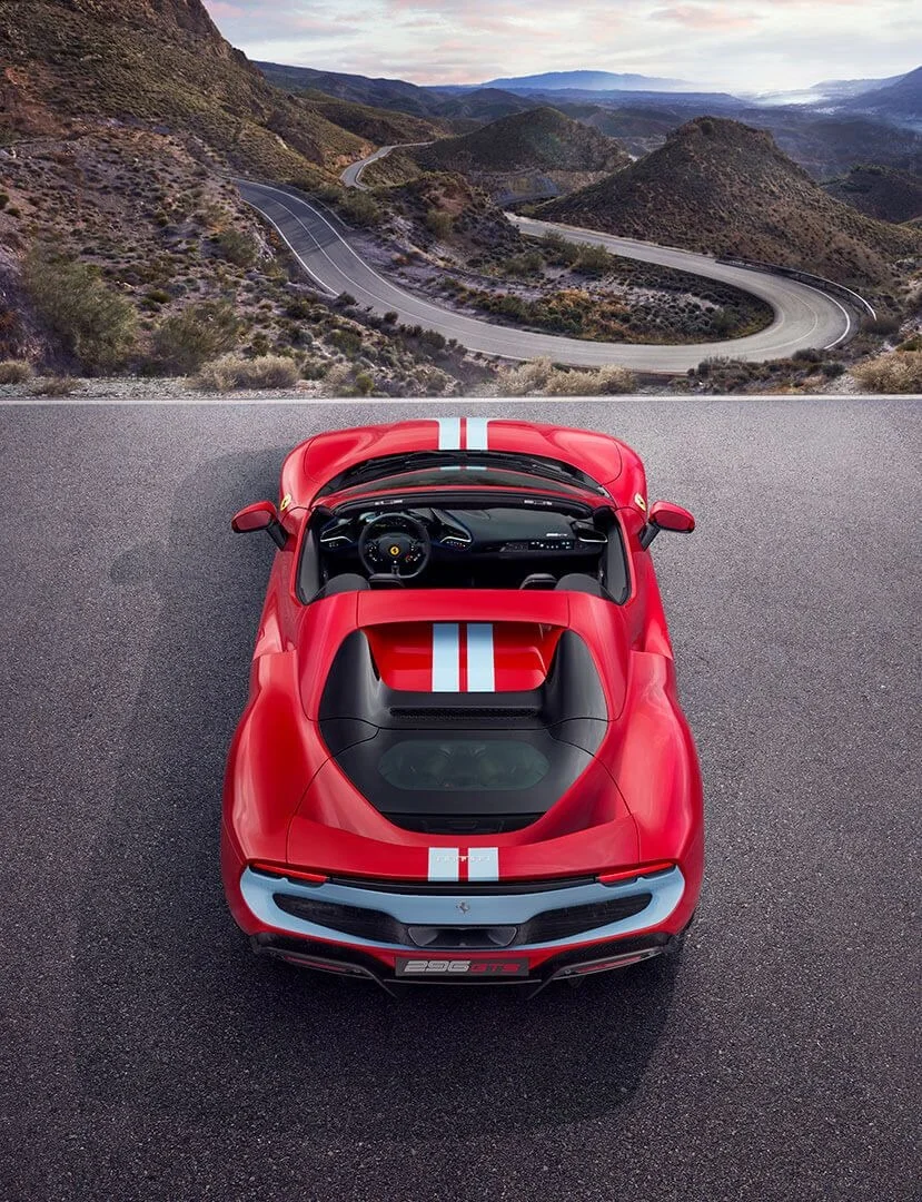Ferrari 296 – bản màu đỏ