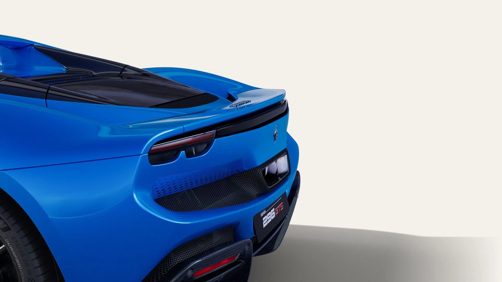 Ferrari 296 – chi tiết đuôi