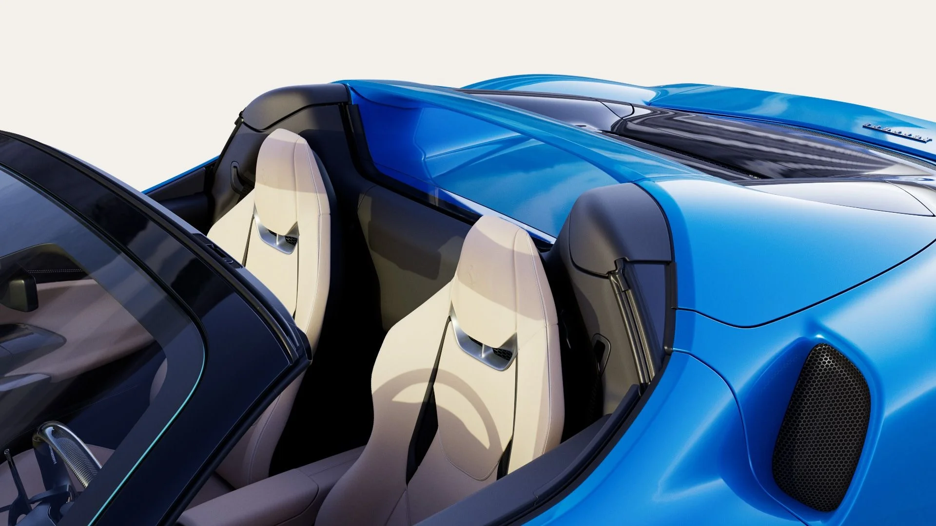 Ferrari 296 – ghế ngồi