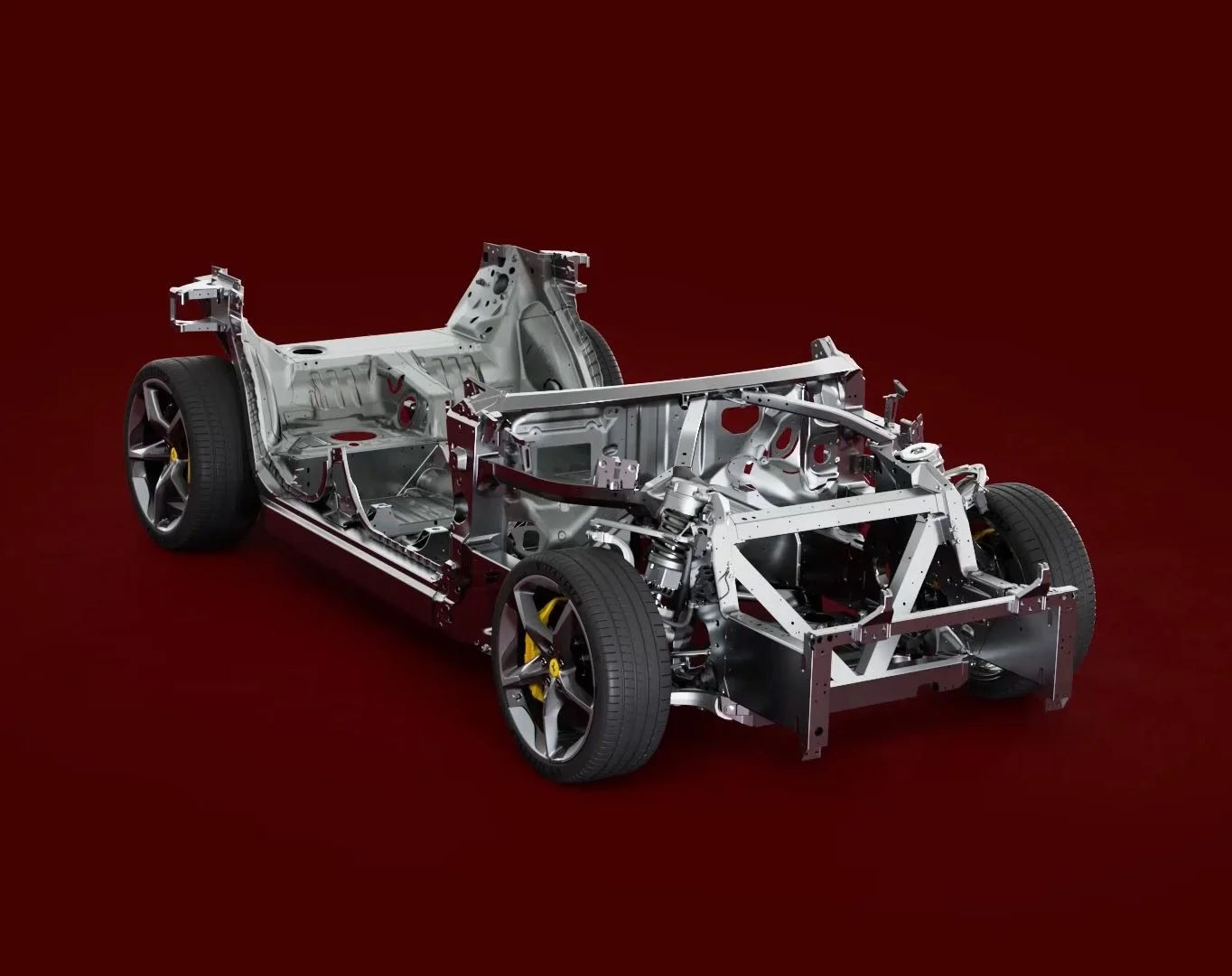 Ferrari Purosangue – khung gầm