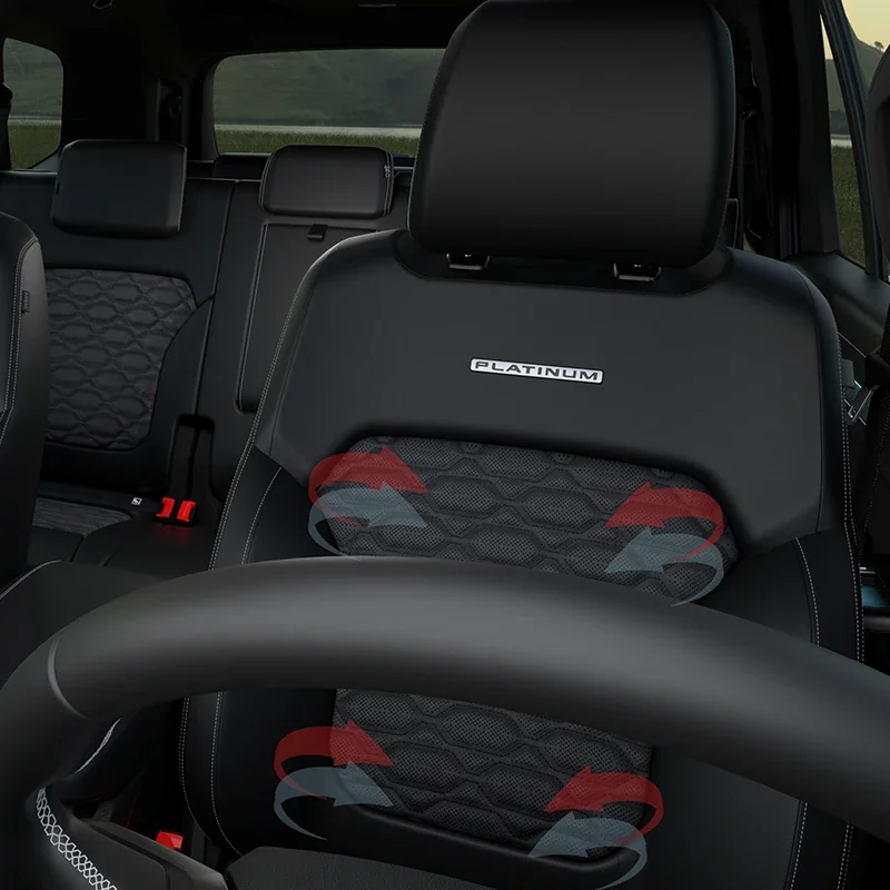 Ford Everest – ghế trước