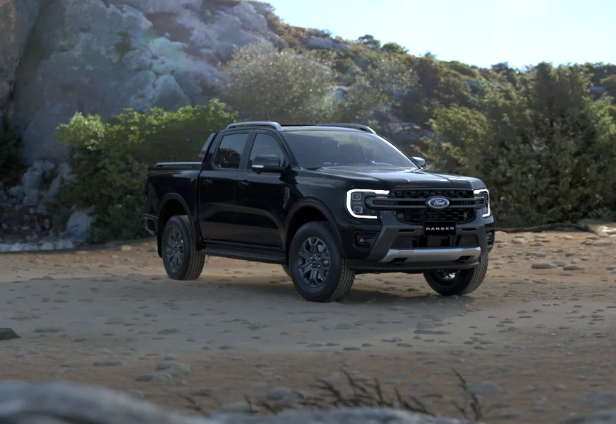 Ford Ranger – màu đen
