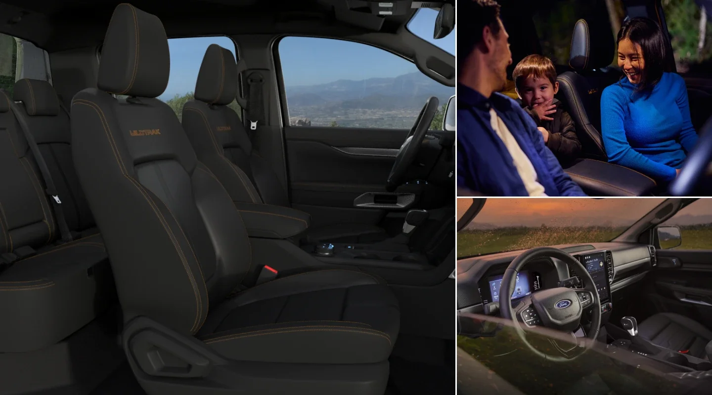 Ford Ranger – nội thất