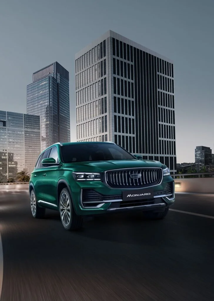 Geely Monjaro – góc nghiêng trước