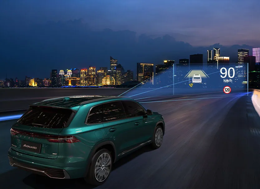 Geely Monjaro – màn hình HUD