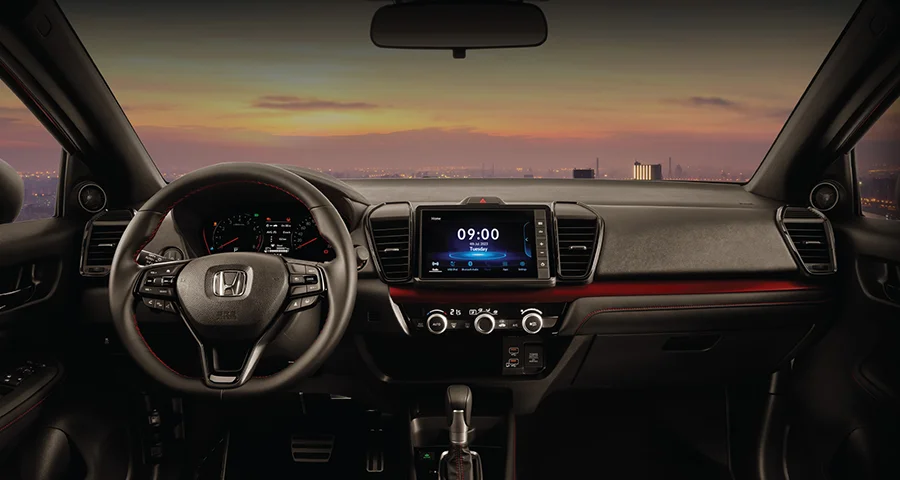 Honda City – ghế trước