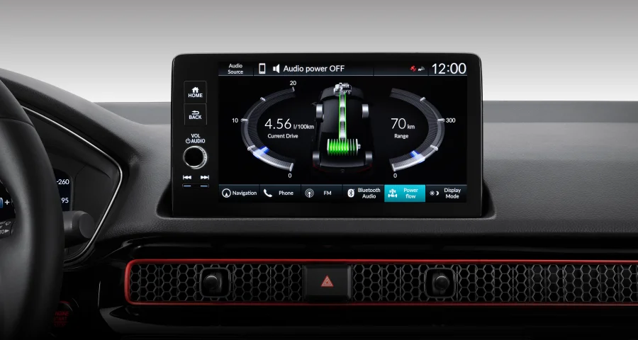 Honda Civic – màn hình giải trí