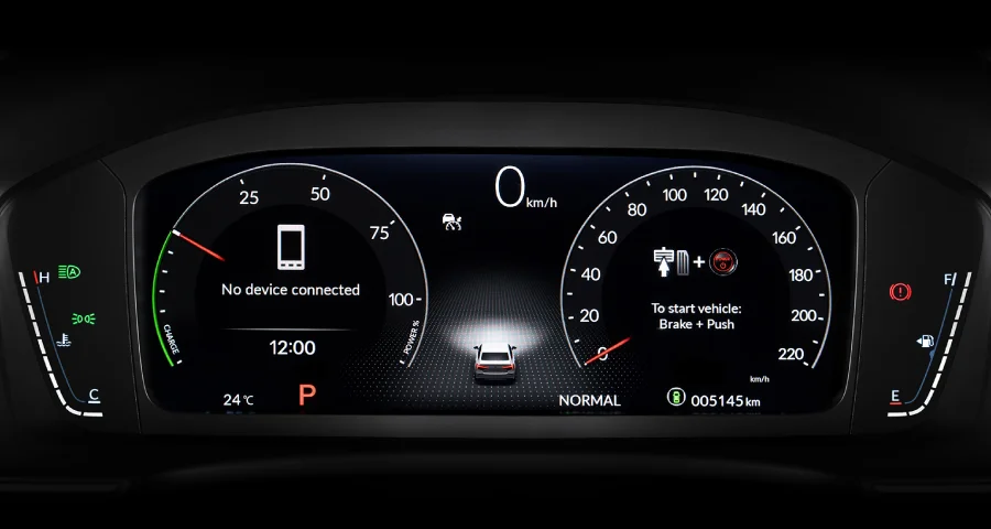 Honda Civic – đồng hồ kỹ thuật số