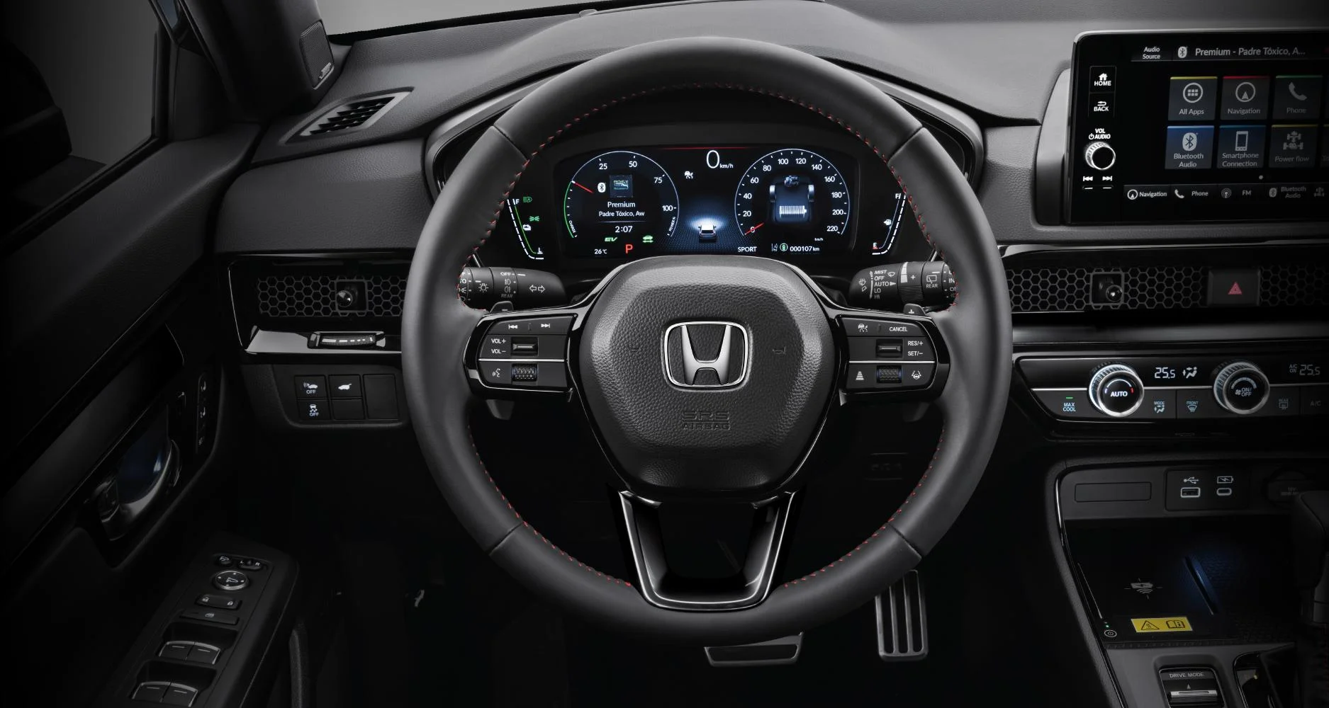 Honda CR-V – khoang lái
