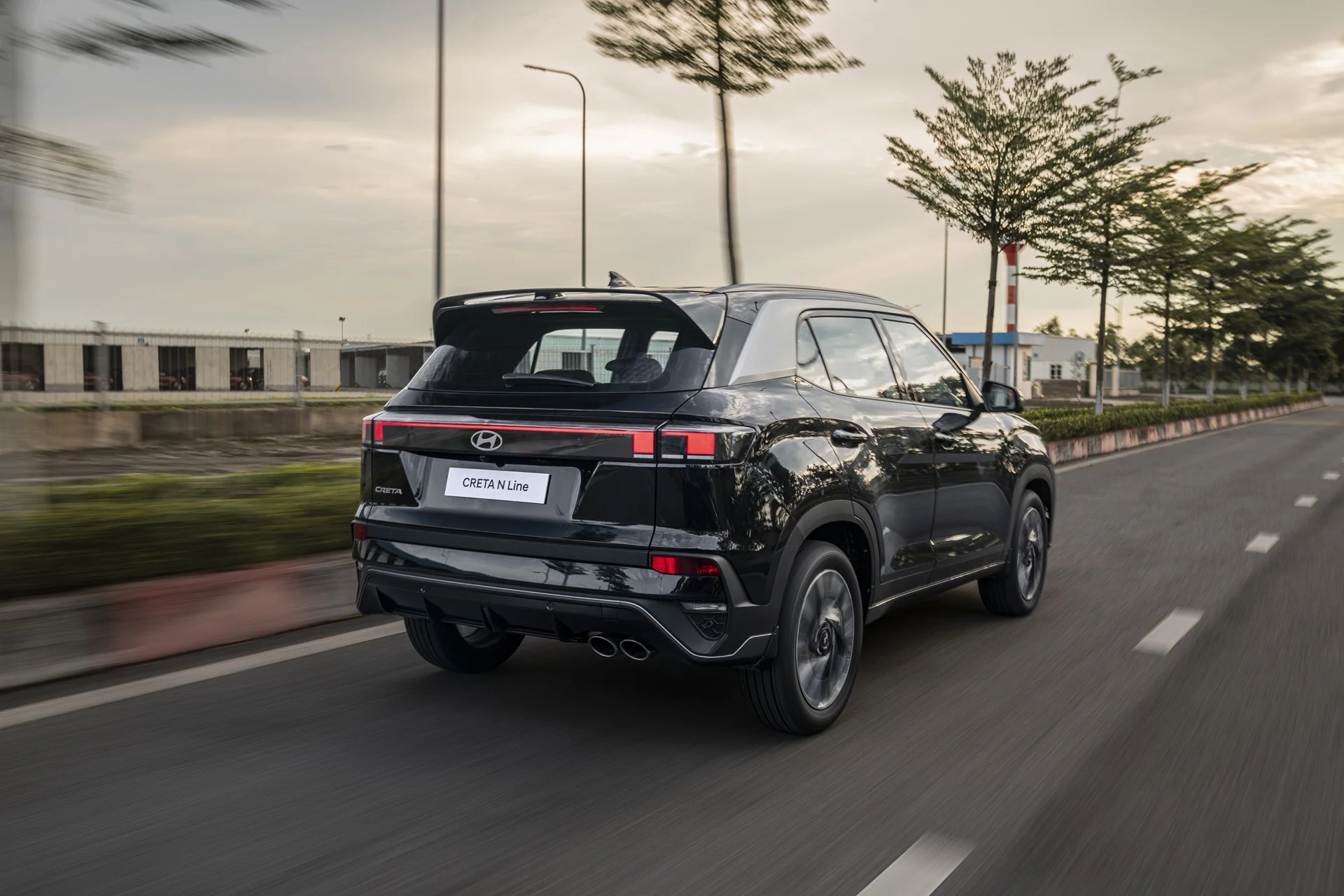 Hyundai Creta – góc nghiêng sau
