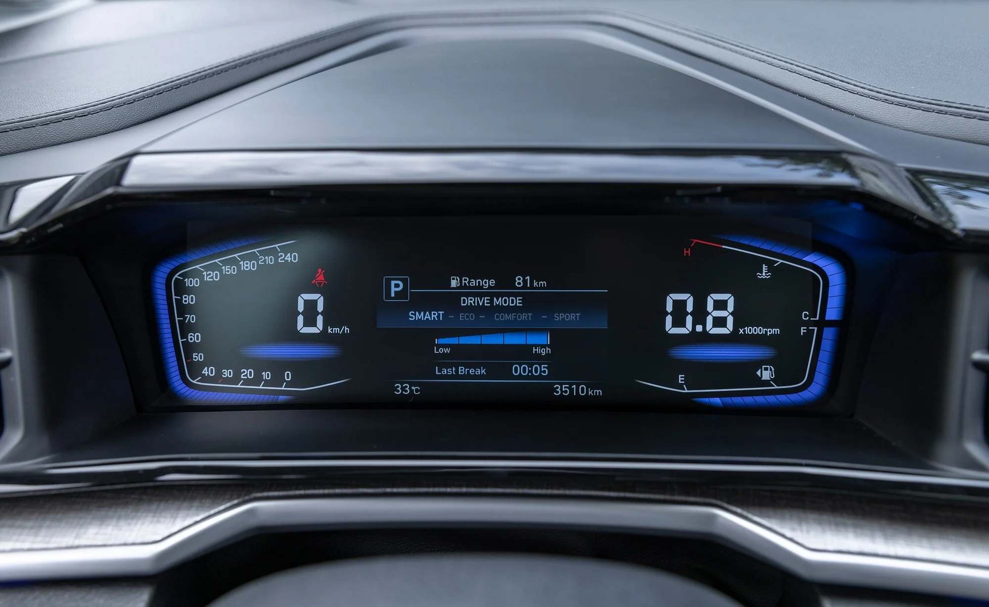 Hyundai Custin – khoang lái