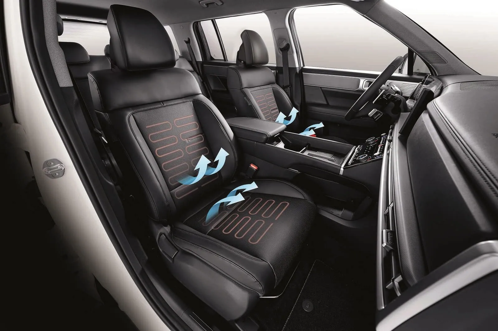 Hyundai Santa Fe – nội thất