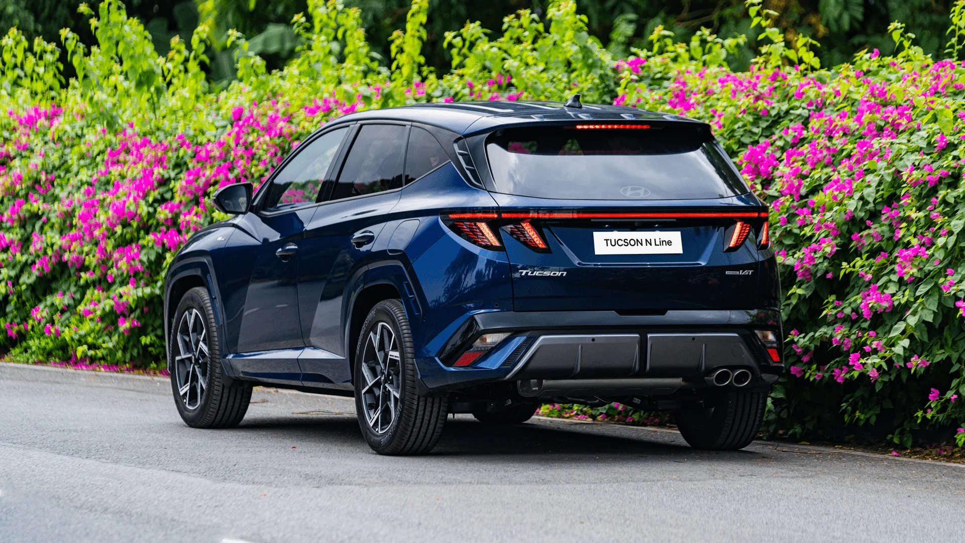 Hyundai Tucson – góc nghiêng trước
