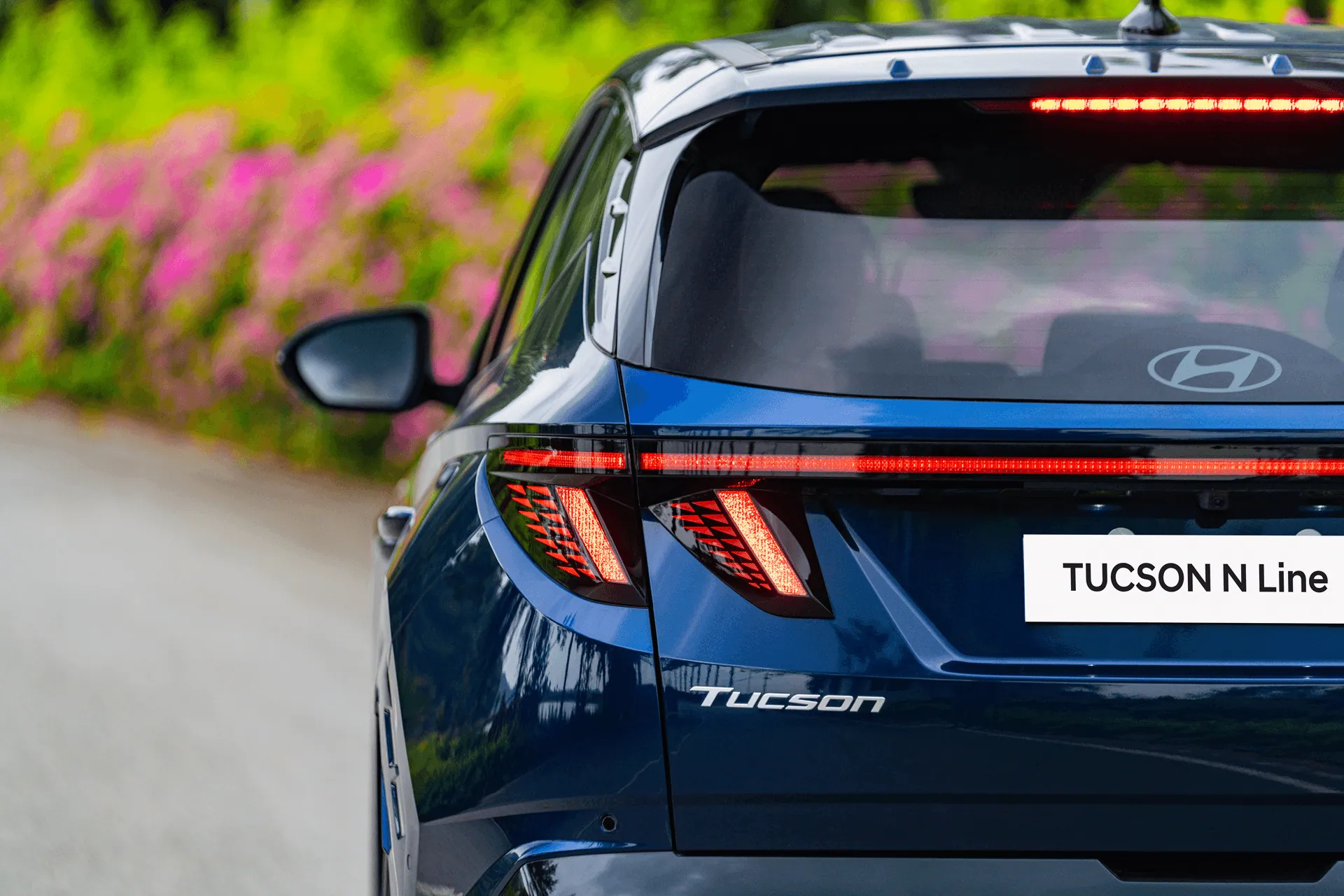Hyundai Tucson – đuôi xe