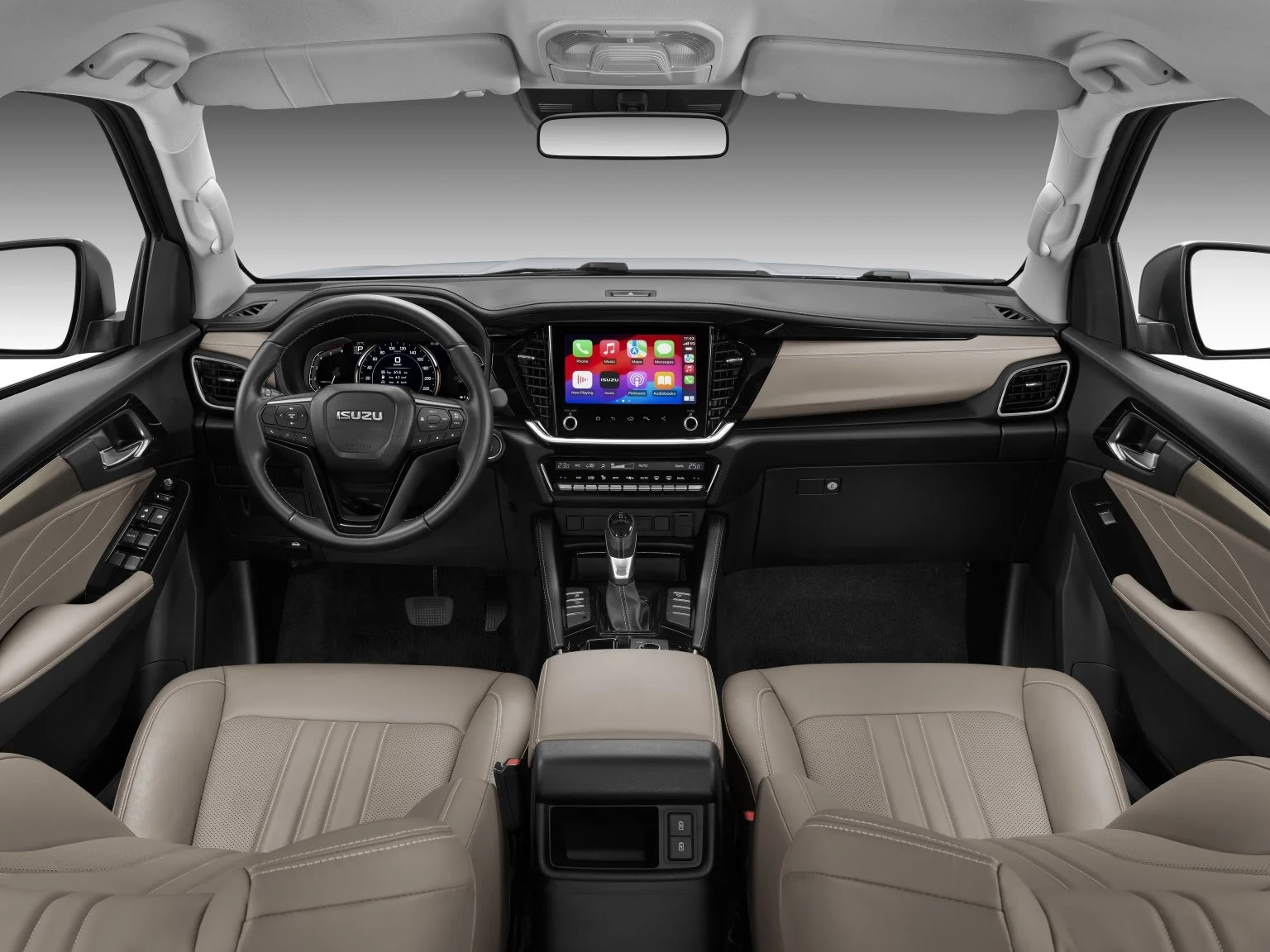 Isuzu mu-X – khoang lái