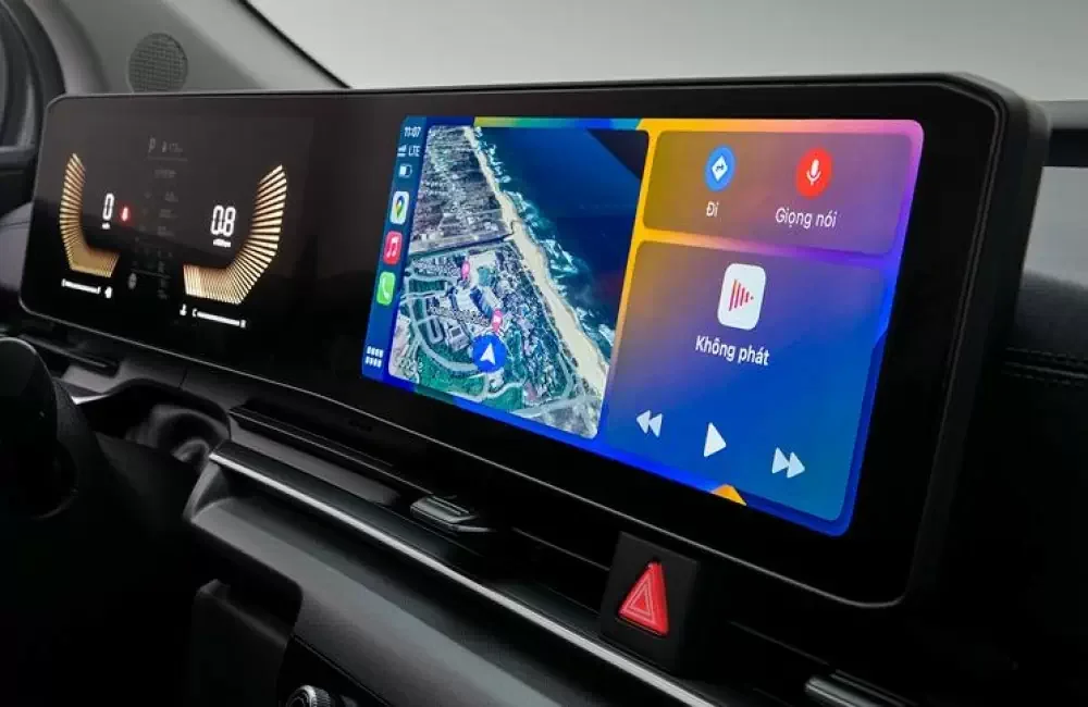Kia Carnival – màn hình giải trí