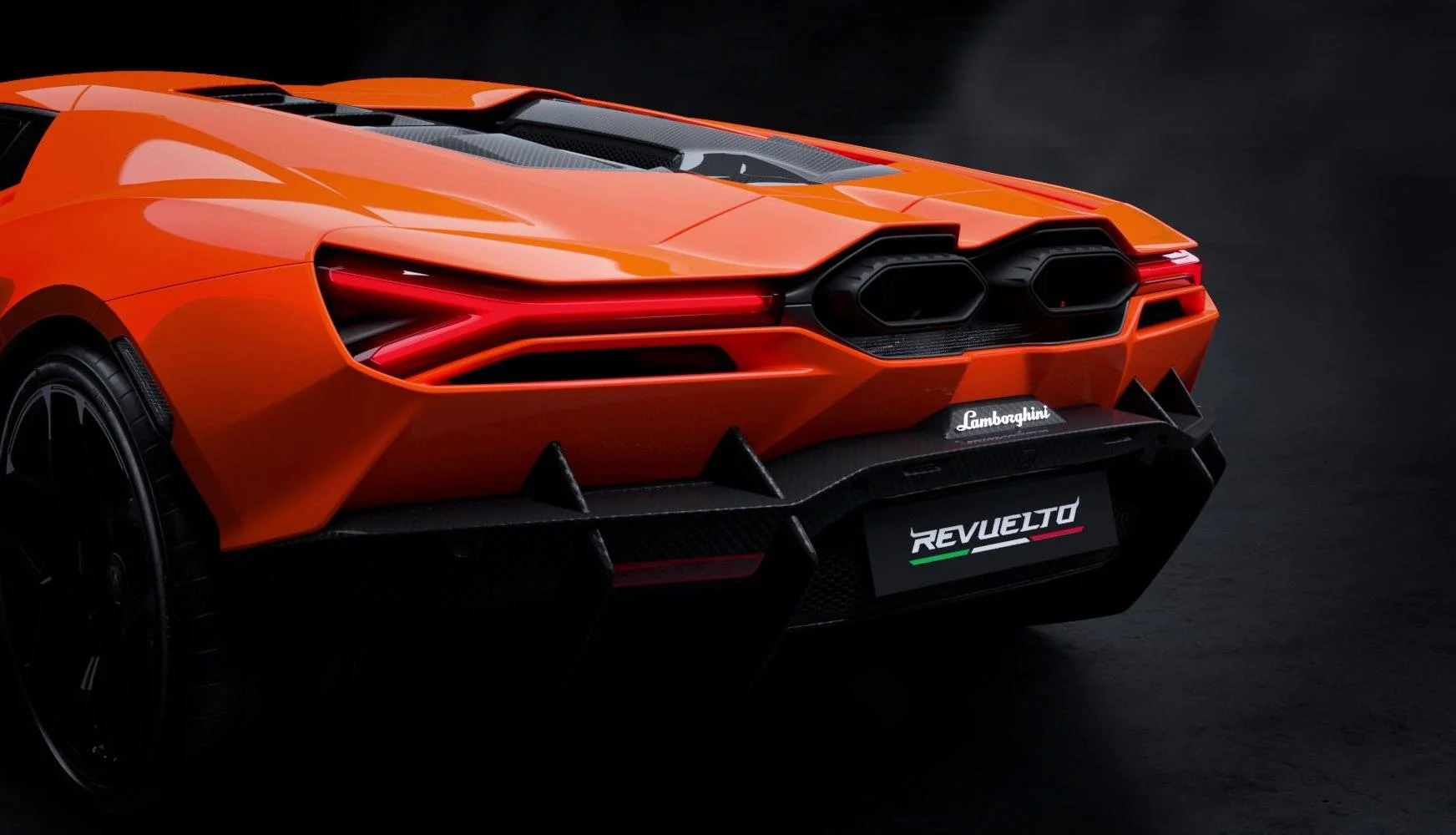 Lamborghini Revuelto – cụm đèn hậu