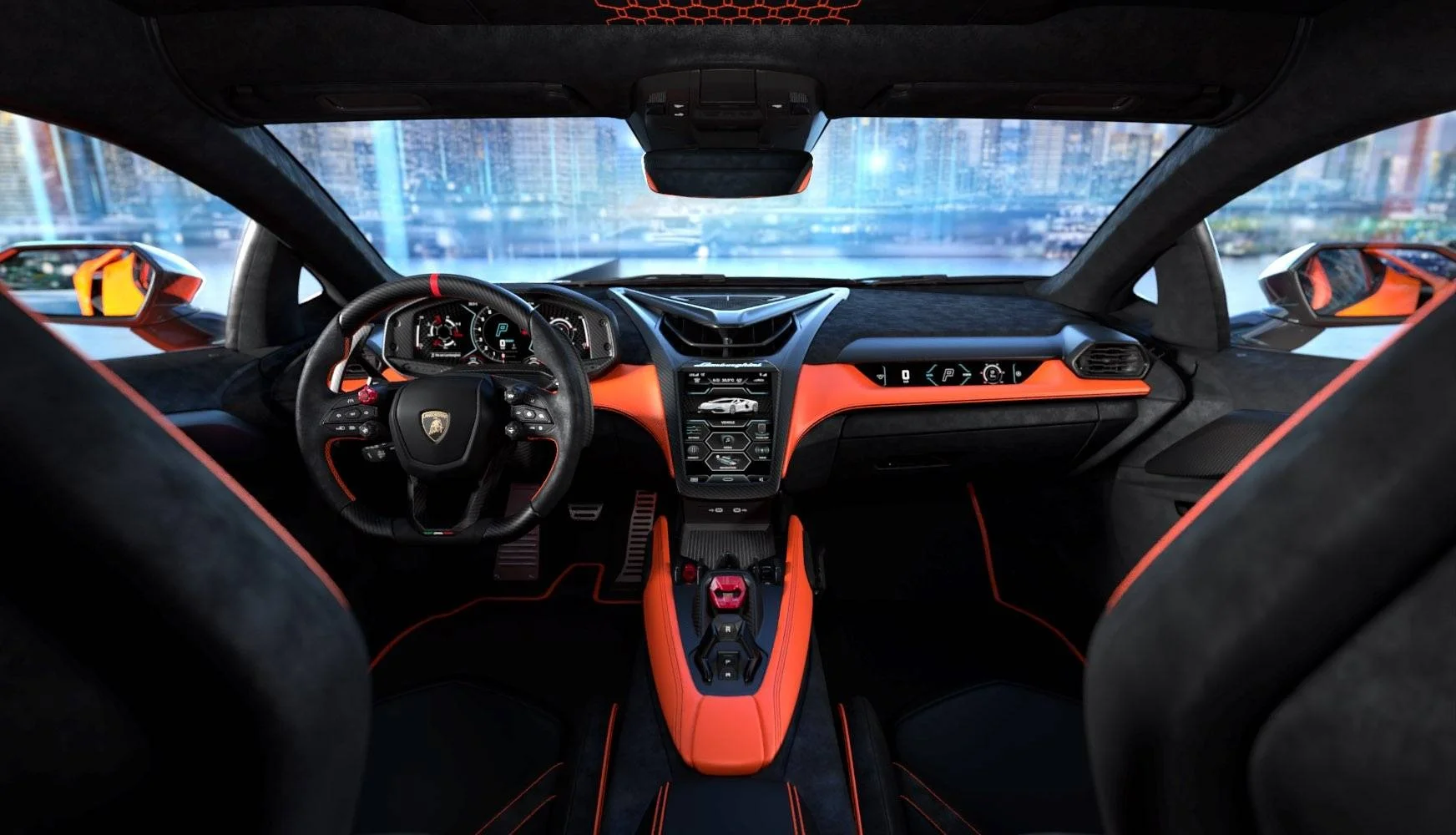 Lamborghini Revuelto – nội thất