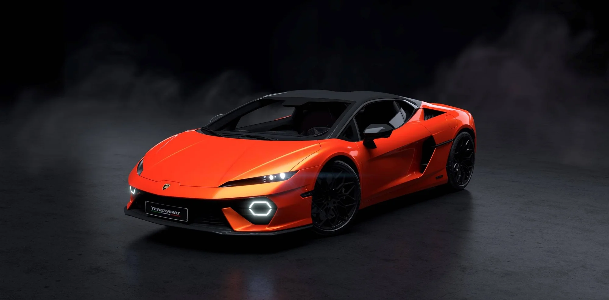 Lamborghini Temerario – góc nghiêng trước