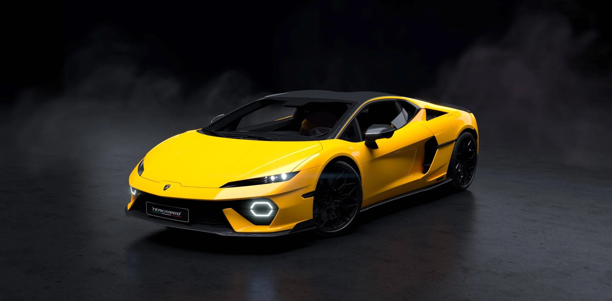 Lamborghini Temerario – góc nghiêng trước