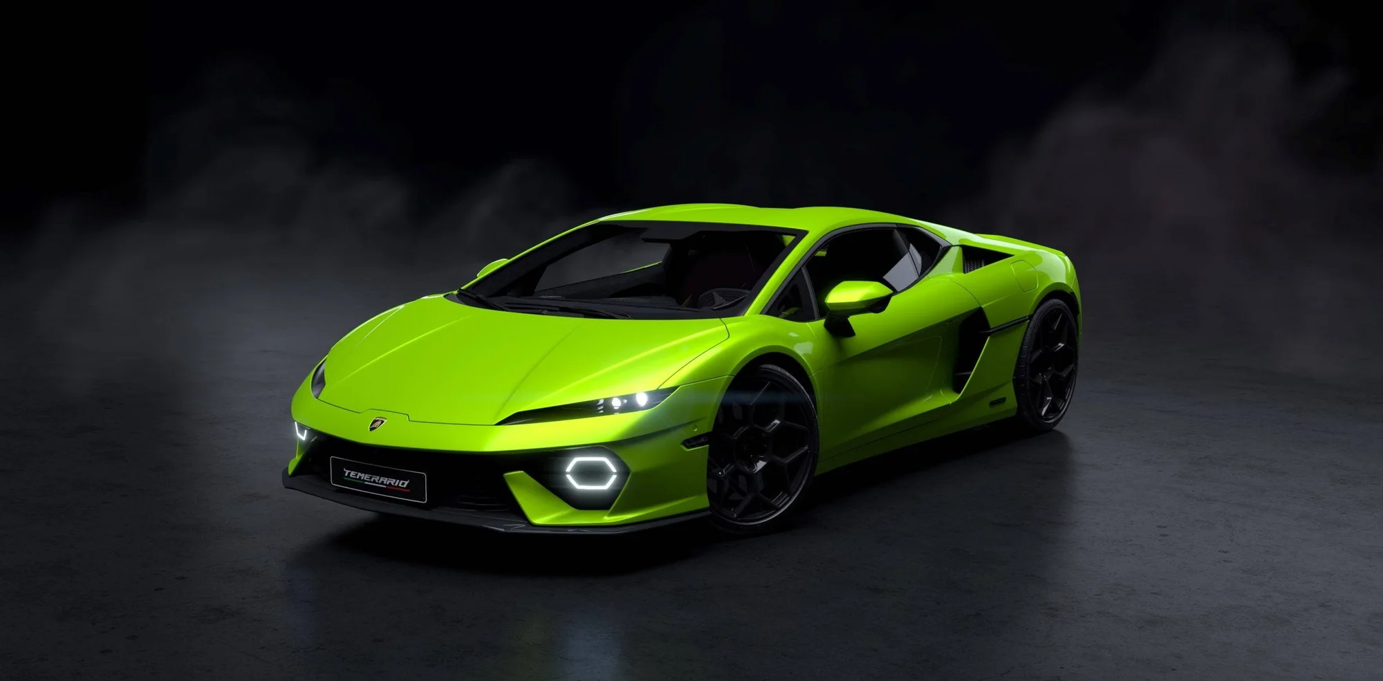 Lamborghini Temerario – góc nghiêng trước