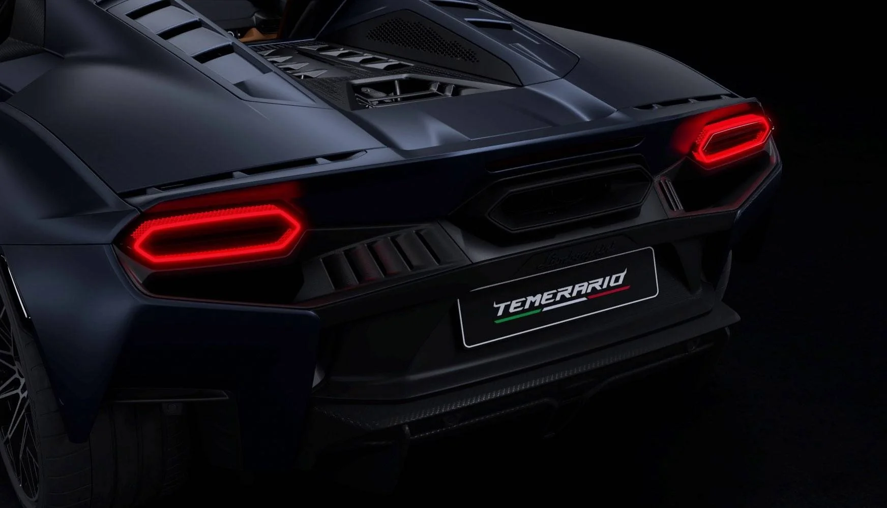 Lamborghini Temerario – đuôi xe